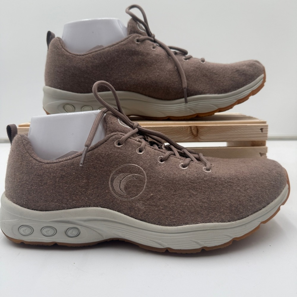 Therafit Paloma Wool Sneakers‎ Womens 12 Tan Taupe Comfort Walking Casual